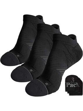 Unisex Cushioned No Show Athletic Running Socks - Coolmax, Blister-Free Comfort